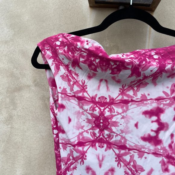 La Petite Robe di Chiara Boni Pink Melania Dress Cutout Off Shoulder Sheath - Picture 14 of 14